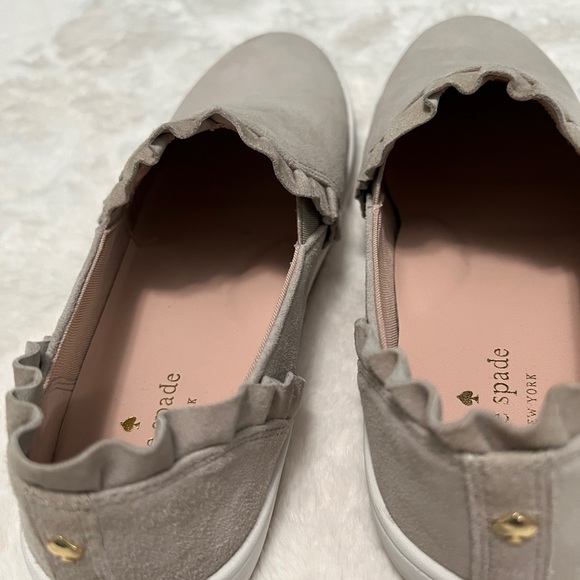 Kate Spade Lilly Sneakers in Grey Suede Size 9 - Picture 9 of 12